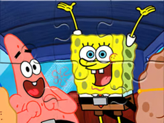 Spill Jigsaw Puzzle: SpongeBob SquarePants Sweet Family