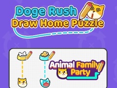 Spill Doge Rush : Draw Home Puzzle