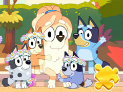 Spill Jigsaw Puzzle: Bluey Sweet Portrait