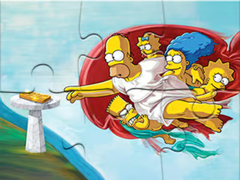 Spill Jigsaw Puzzle: Creation Of Simpsons