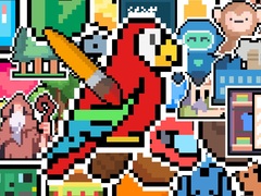 Spill The Frame: Pixel Art