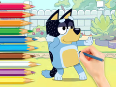 Spill Coloring Book: Bluey And Bingo