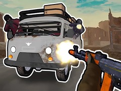 Spill Road Chase. Shooter Realistic Guns