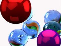 Spill Color Balls Glow In The Dark