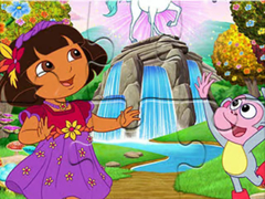 Spill Jigsaw Puzzle: Dora Wonderland