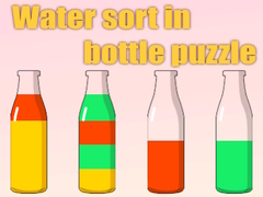Spill Water sort in bottle puzzle