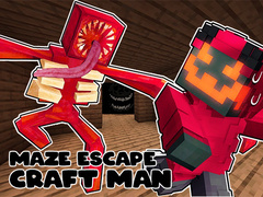 Spill Maze Escape: Craft Man