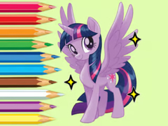 Spill Coloring Book: Twilight Sparkle