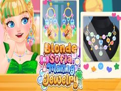 Spill Blonde Sofia Making Jewelry
