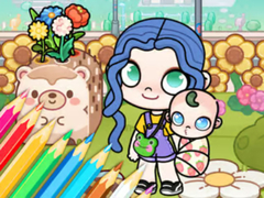 Spill Coloring Book: Avatar World Babycare