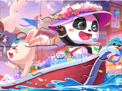 Spill Jigsaw Puzzle: Baby Panda Fiesta