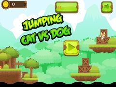 Spill Jumping Cat Vs Dog