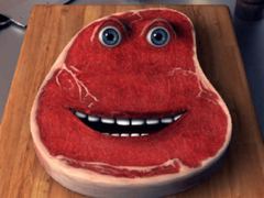 Spill Charlie the Steak