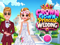 Spill Crown & Gown Princess Wedding