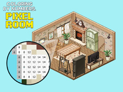 Spill Coloring by Numbers Pixel Rooms