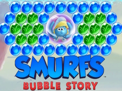 Spill Smurfs Bubble Story