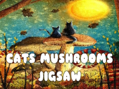 Spill Cats Mushrooms Jigsaw