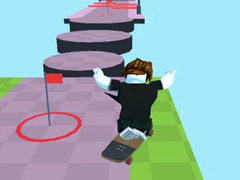 Spill Obby: Skateboard Race