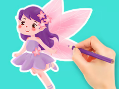 Spill Coloring Book: Flower Fairy