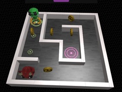 Spill 3d Maze And Robot
