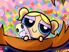 Spill Jigsaw Puzzle: Powerpuff Girl Halloween
