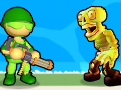 Spill Destruction of Stickman Zombie