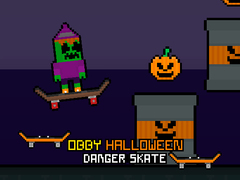 Spill Obby Halloween Danger Skate