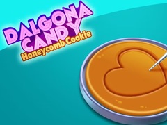 Spill Dalgona Candy Honeycomb Cookie