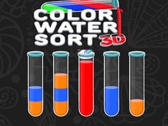 Spill Color Water Sort 3D