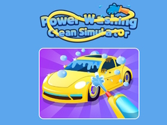 Spill Power Washing Clean Simulator