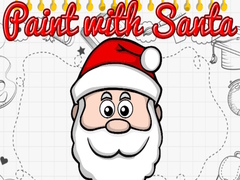 Spill Paint with Santa