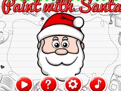 Spill Paint With Santa