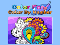Spill Color Fan: Color By Number