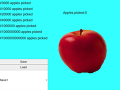 Spill Red Apple Clicker