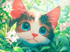 Spill Jigsaw Puzzle: Innocent Cat