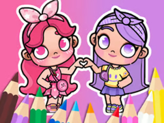Spill Coloring Book: BFF In Avatar World