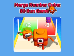 Spill Merge Number Cube: 3D Run Game