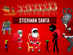 Spill Stickman Santa