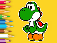 Spill Coloring Book: Yoshi Fishing Day