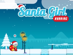 Spill Santa Girl Running