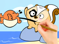 Spill Coloring Book: Fishing Surprise