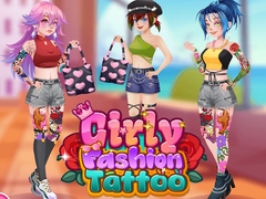 Spill Girly Fashion Tattoo