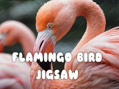 Spill Flamingo Bird Jigsaw