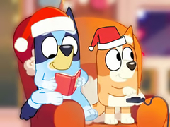 Spill Jigsaw Puzzle: Bluey Christmas Party