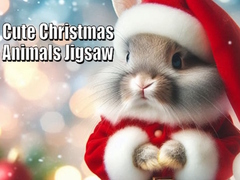 Spill Cute Christmas Animals Jigsaw