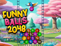 Spill Funny Balls 2048