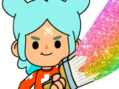 Spill Coloring Book: Toca Boca Rita