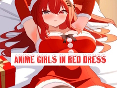 Spill Anime Girls In Red Dress Tile Puzzle