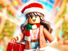 Spill Jigsaw Puzzle: Roblox Christmas Mall