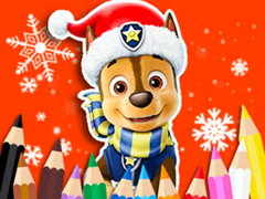 Spill Coloring Book: PAW Patrol Christmas